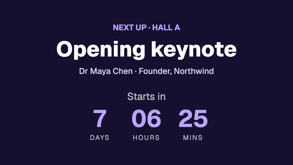 Keynote countdown