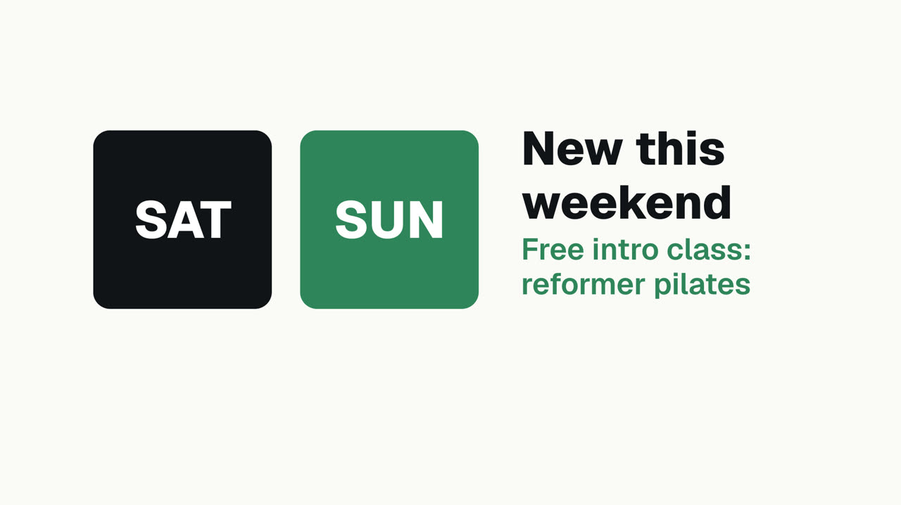 New this weekend