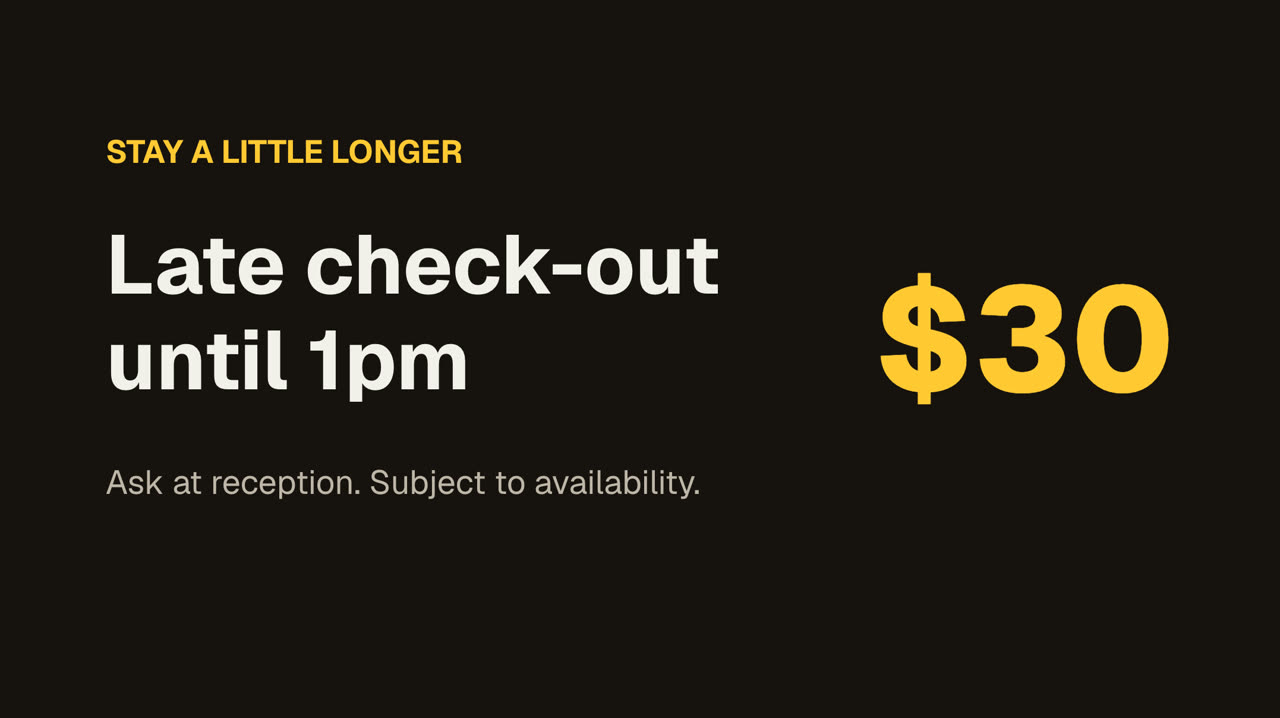 Late check-out