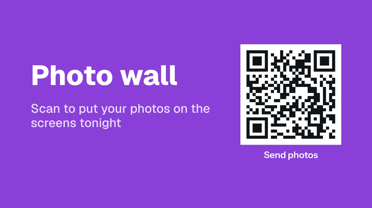 Photo wall invitation