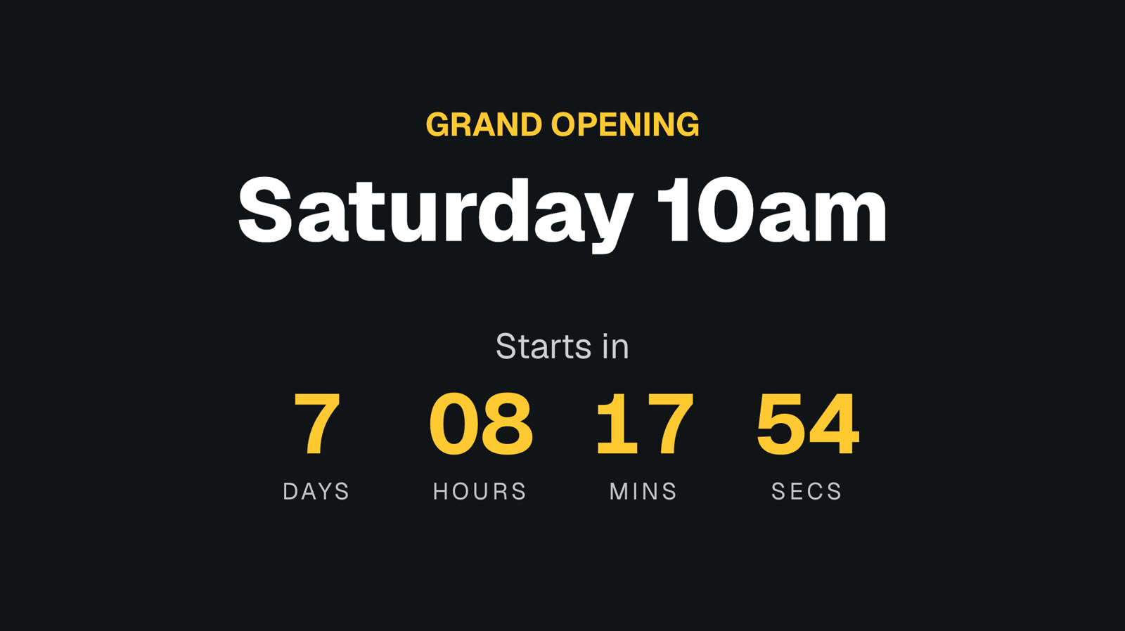 Countdown