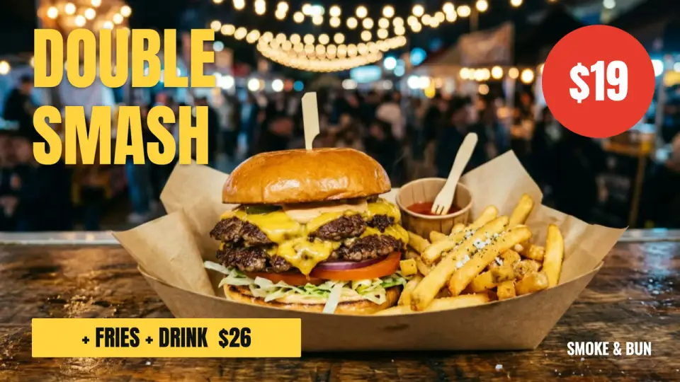 Double smash, with a photo