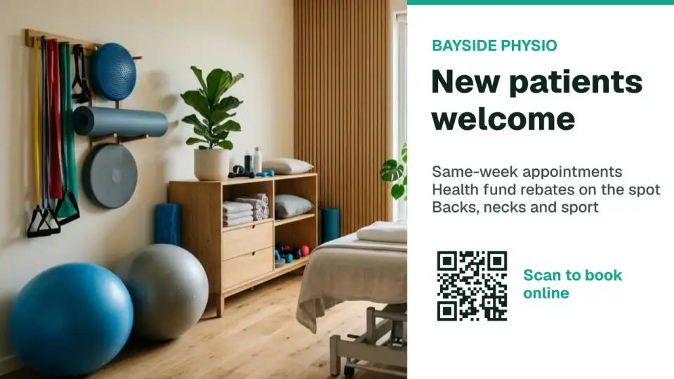 New patients welcome, with a photo
