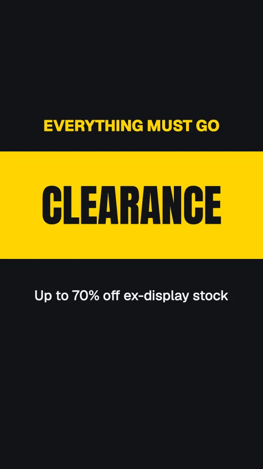 Clearance in portrait