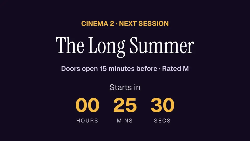 Next session