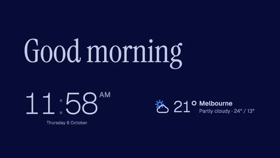 Good morning