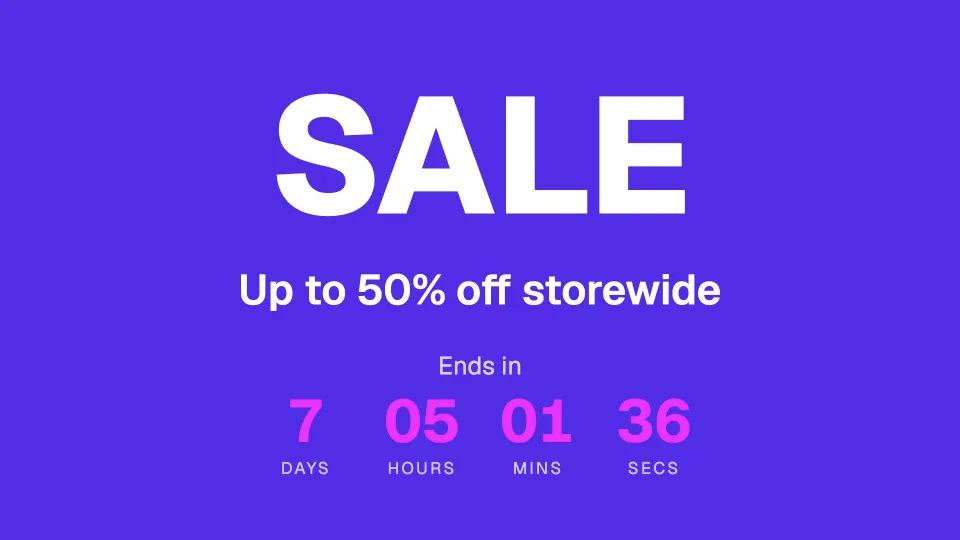Big sale