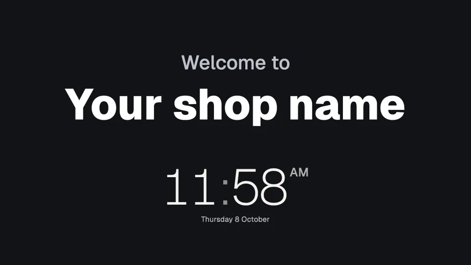 Welcome