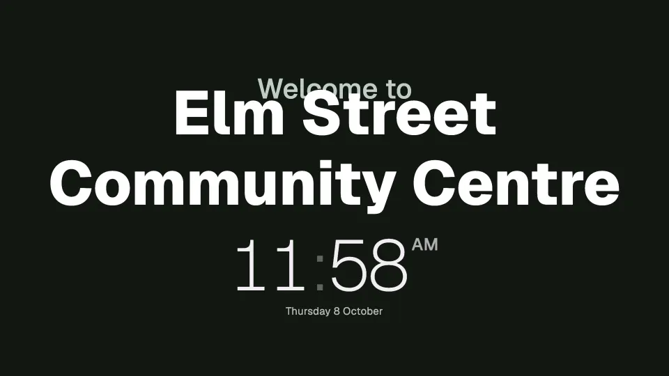 Welcome