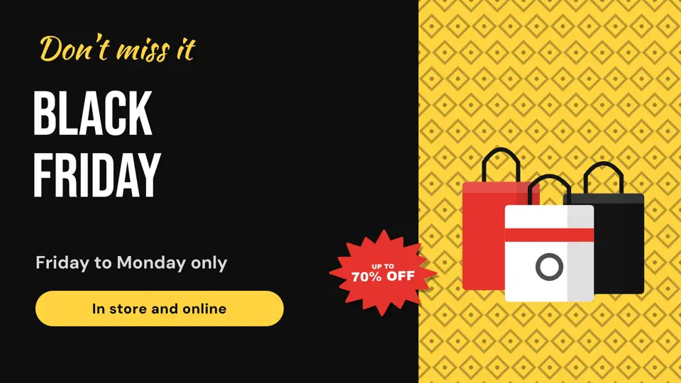 Black Friday sale