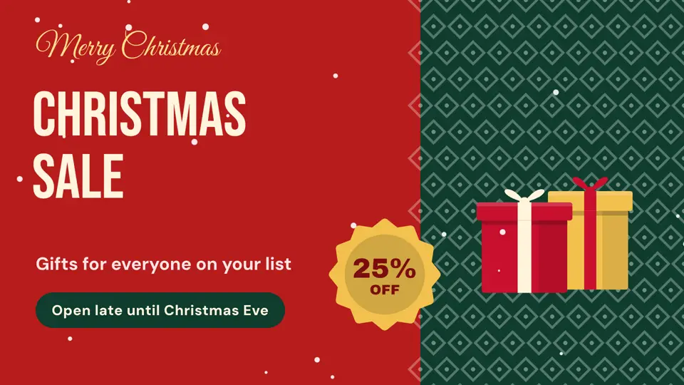 Christmas sale