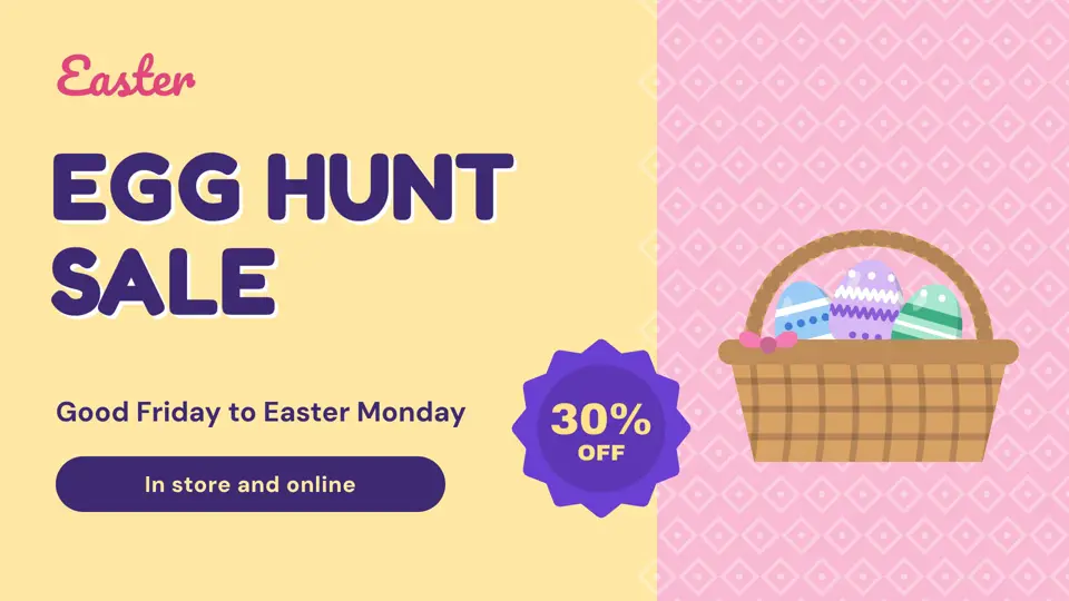 Easter sale
