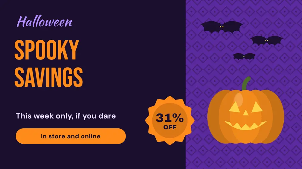 Halloween sale