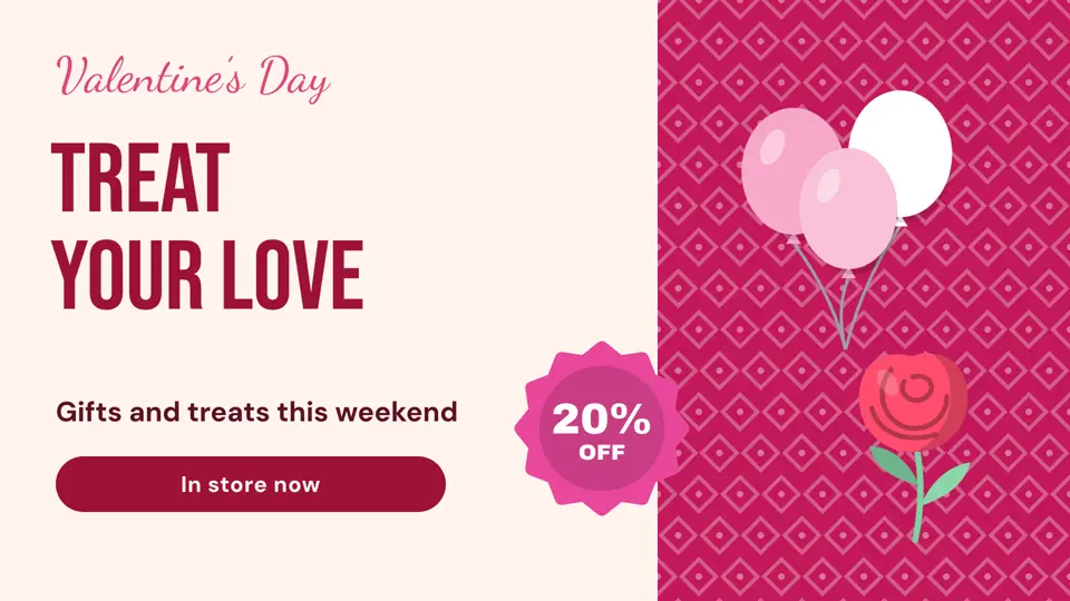 Valentine’s sale