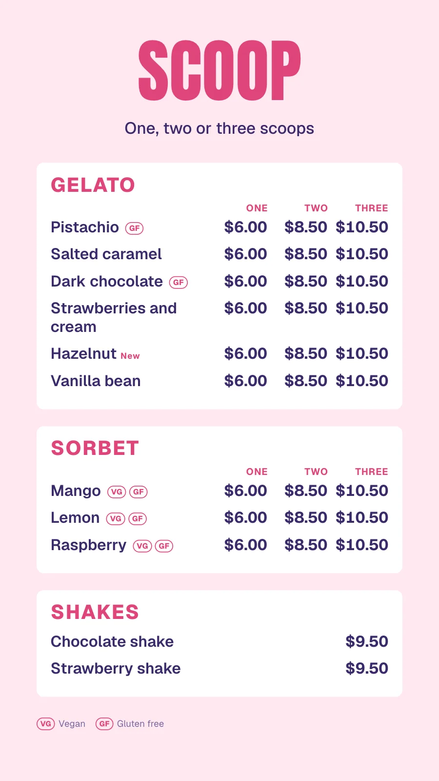Gelato in portrait