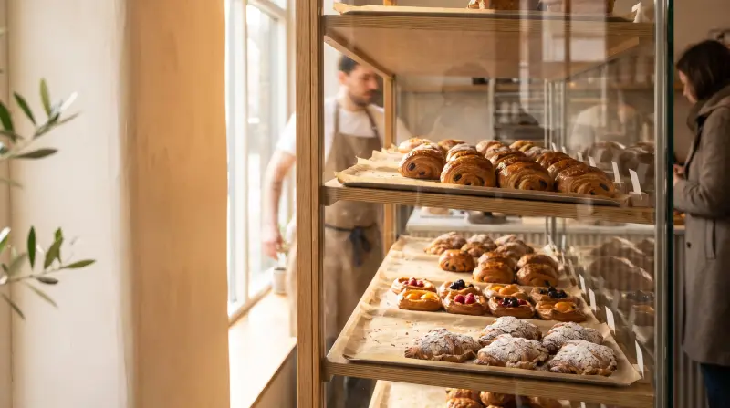 Pastry case