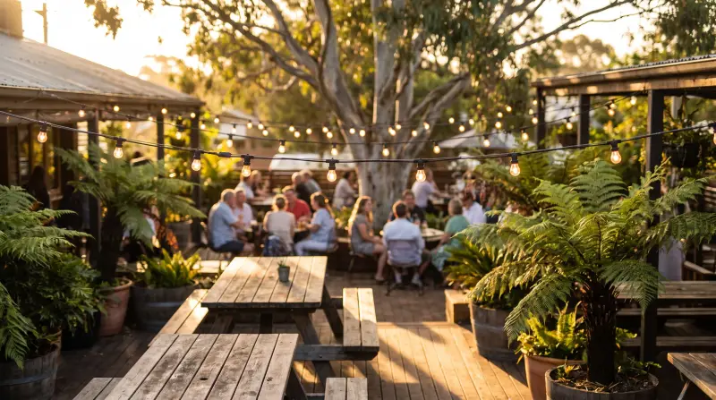 Beer garden