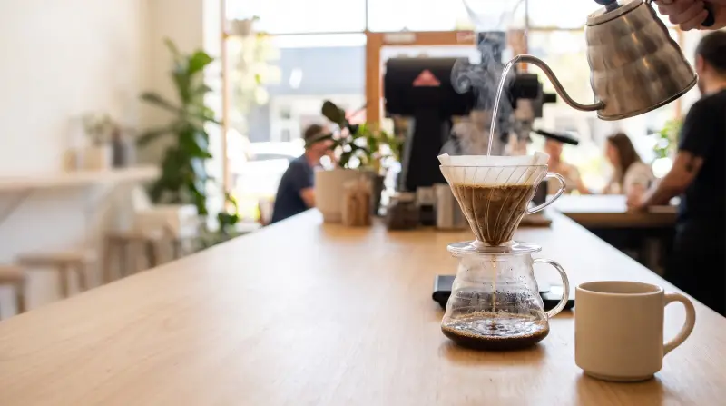Pour-over coffee