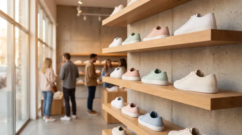 Sneaker wall