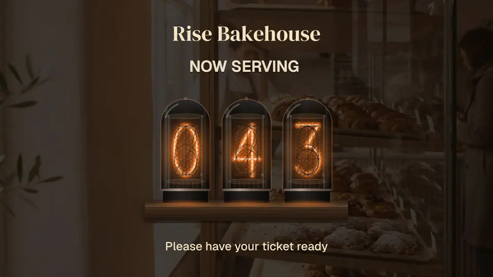 Now serving