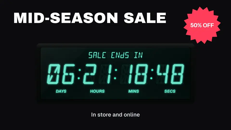 Sale countdown